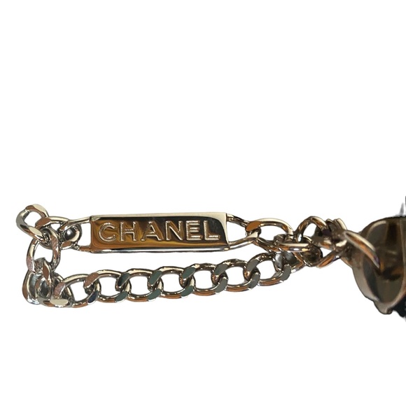 Authentic Black Calfskin Quilted Cambon Ligne Long Zip Around Wallet - Picture 7 of 15